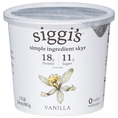 Siggis Yogurt Vanilla Fat Free 6/24 Oz [UNFI #1515410]