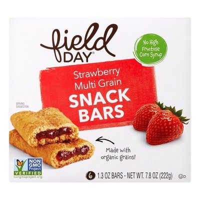 Field Day Strawberry Fruit & Grain 6/6/1.3 Oz [UNFI #1191196]