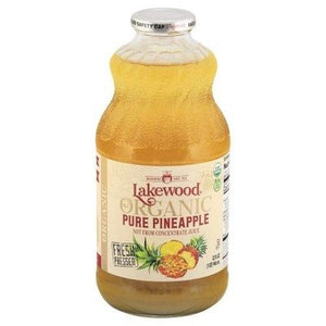 Lakewood Juice Organic Pure Pineapple 6/32 Fz [UNFI #2343788]