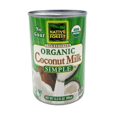 Native Forest Coconut Milk Organic Unsweetened 12/13.5 Fz [UNFI #1727767]